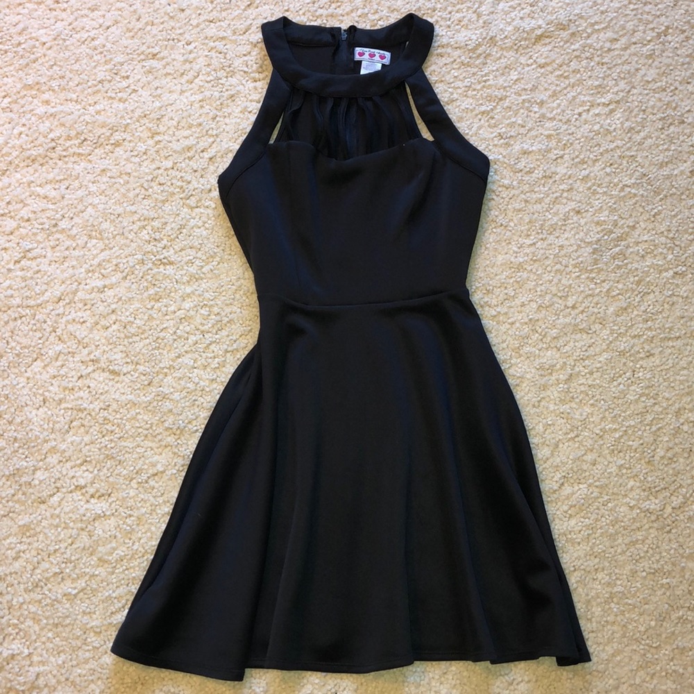 Caged Skater Dress